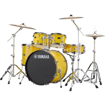 Yamaha Rydeen Kit 22" Mellow Yellow + Platos Paiste