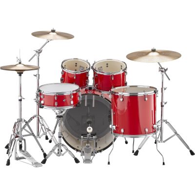 Yamaha Rydeen Kit 22" Hot Red + Platos Paiste 2
