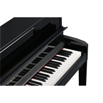 Kurzweil Cup-1 Negro Pulido Tecla Madera