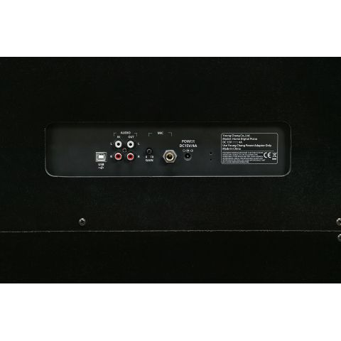 Kurzweil Cup-1 Negro Pulido Tecla Madera