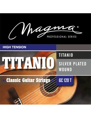 Cuerdas clásica Magma Titanio GC120T High Tension