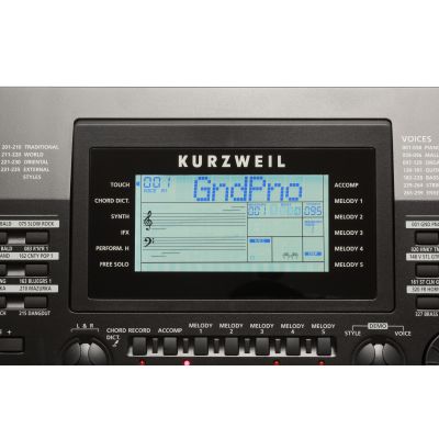 Kurzweil KP-200 con Sensibilidad
