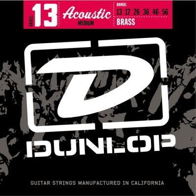 DUNLOP Juego de cuerdas Acústica Bronze 80/20 Medium 13-56