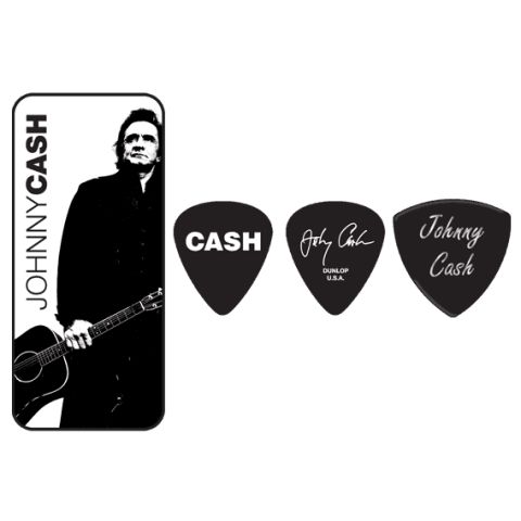 DUNLOP Caja de 6 púas Johnny Cash -...