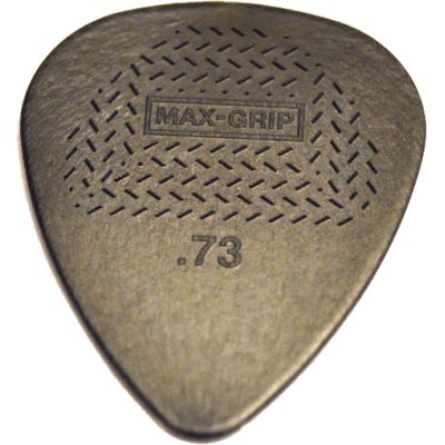DUNLOP Pack de 12 Púas Max Grip Nylon 0,73mm
