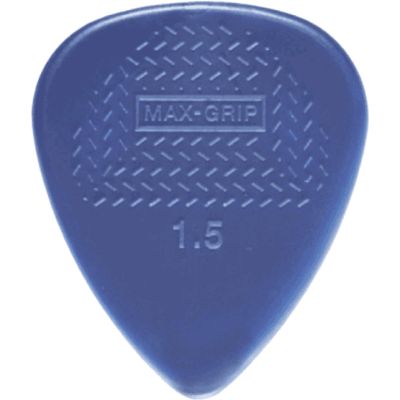 DUNLOP Pack de 12 Púas Max Grip Nylon 1,50mm