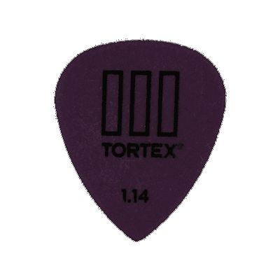 DUNLOP Pack de 12 Púas Tortex III 1,14mm