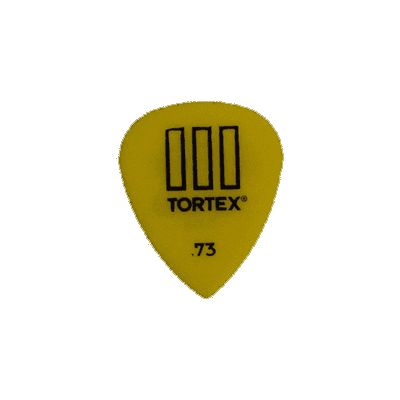 DUNLOP Pack de 12 Púas Tortex III 0,73mm