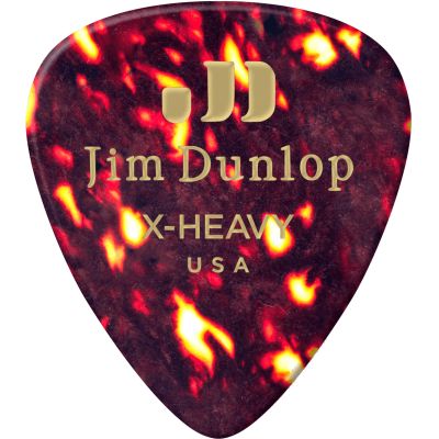 DUNLOP Pack de 12 Púas Celluloid X-Heavy