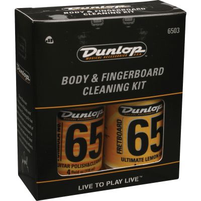 DUNLOP 6503 Kit Limpieza Cuerpo y Diapasón Guitarra