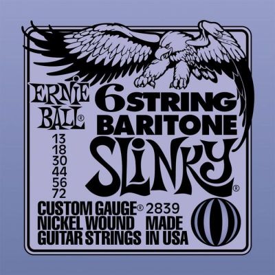 ERNIEBALL Juego de cuerdas Barítono Slinky 13-72