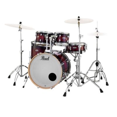 Pearl Decade Maple Studio Gloss Deep Red Burst