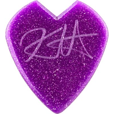 DUNLOP Pack de 6 Púas Kirk Hammet Purple Sparkle 2