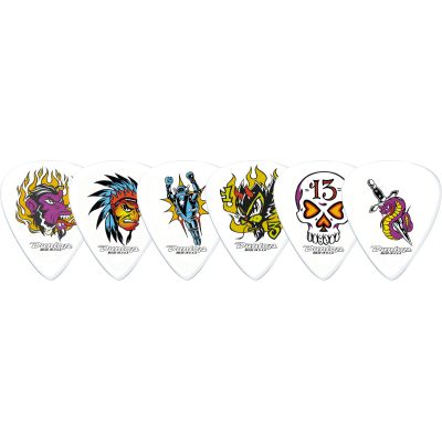 DUNLOP PLAYER'S PACK de 6 púas Alan Forbes 0,73mm 2
