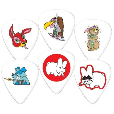 DUNLOP PLAYER'S PACK de 6 púas Frank Kozik 0,73mm 2