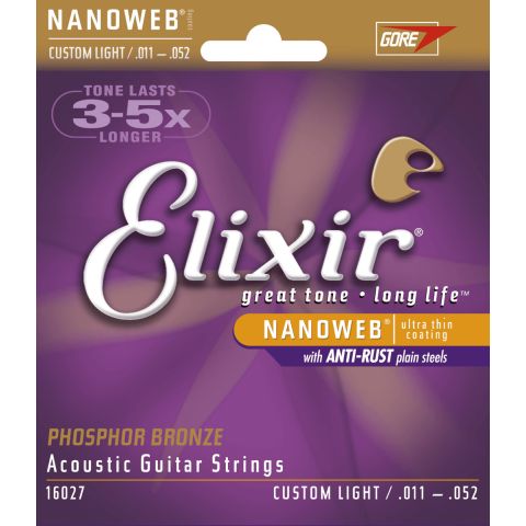 ELIXIR Juego de cuerdas Acústica...
