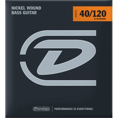 DUNLOP Juego de cuerdas Bajo Nickel 40-120 - 5 cuerdas 2
