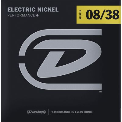 DUNLOP Juego de cuerdas Eléctrica Nickel 08-38 2