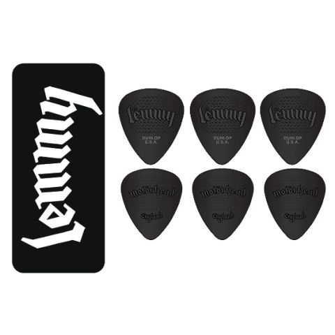DUNLOP Caja de 6 púas  Motorhead - Lemmy