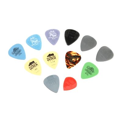 DUNLOP PLAYER'S PACK de 12 púas Medium y heavy 2
