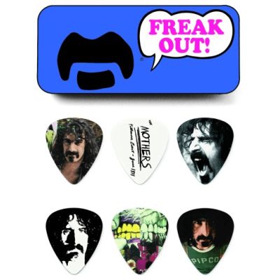 DUNLOP Caja de 6 púas Zappa - Freak Out Azul 2