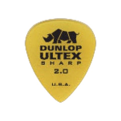 DUNLOP Pack de 6 púas Ultex 2,00mm