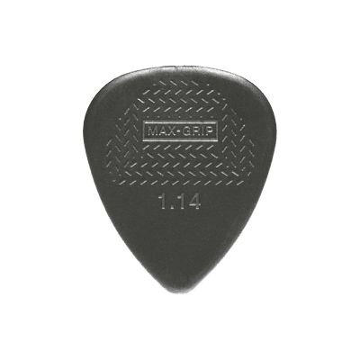 DUNLOP Pack de 12 Púas Max Grip Nylon 1,14mm 2