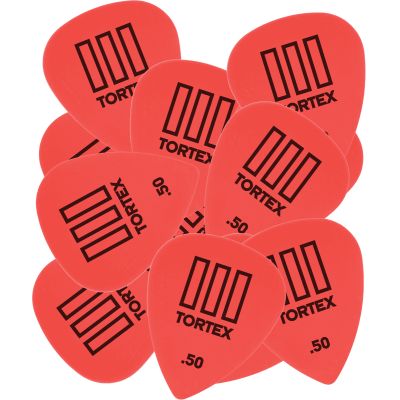 DUNLOP Pack de 12 Púas Tortex III 0,50mm 2