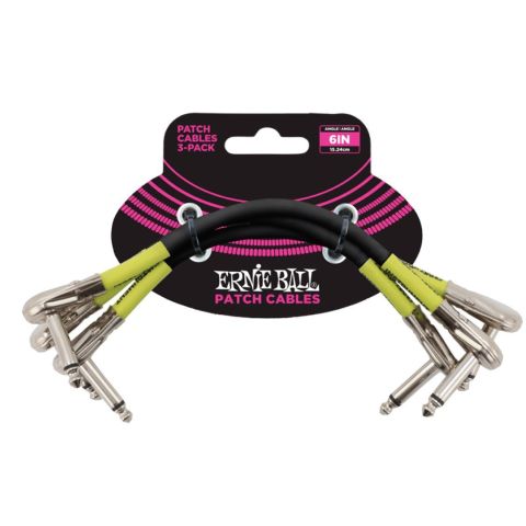 ERNIEBALL Pack de 3 Latiguillos con...