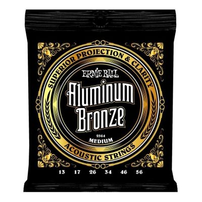 ERNIEBALL Juego de cuerdas Acústica Aluminum Bronze Medium 13-56 2