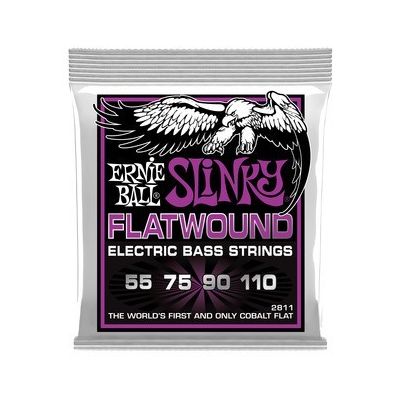 ERNIEBALL Juego de cuerdas Bajo Entorchado Plano 55-110 2
