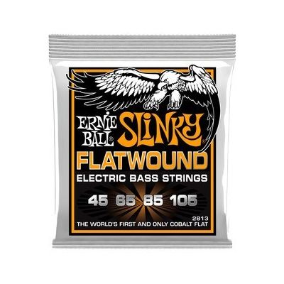 ERNIEBALL Juego de cuerdas Bajo Entorchado Plano 45-105 2