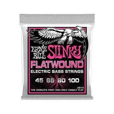 ERNIEBALL Juego de cuerdas Bajo Entorchado Plano 45-100 2