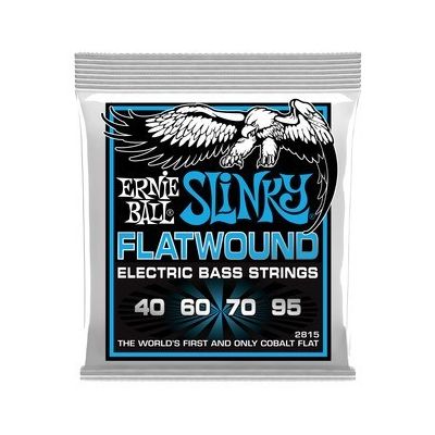 ERNIEBALL Juego de cuerdas Bajo Entorchado Plano 40-95 2