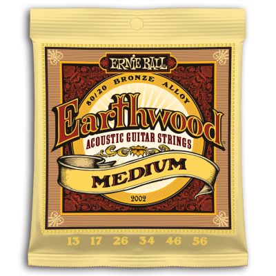 ERNIEBALL Juego de cuerdas Acústica Earthwood Bronze Medium 13-56 2