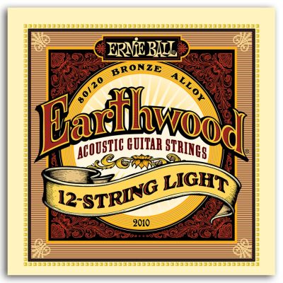 ERNIEBALL Juego de cuerdas Acústica Earthwood Bronze Light 09-46 - 12 Cuerdas 2