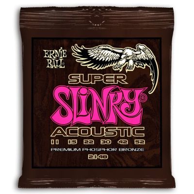 ERNIEBALL Juego de cuerdas Acústica Earthwood Phosphor Bronze Light 11-52 2