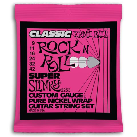 ERNIEBALL Juego de cuerdas Eléctrica...