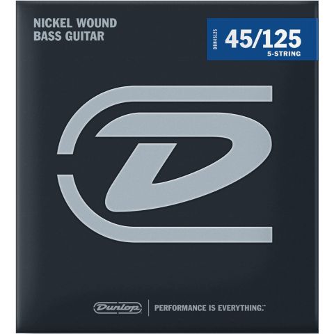 DUNLOP Juego de cuerdas Bajo Nickel...