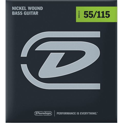 DUNLOP Juego de cuerdas Bajo Nickel...