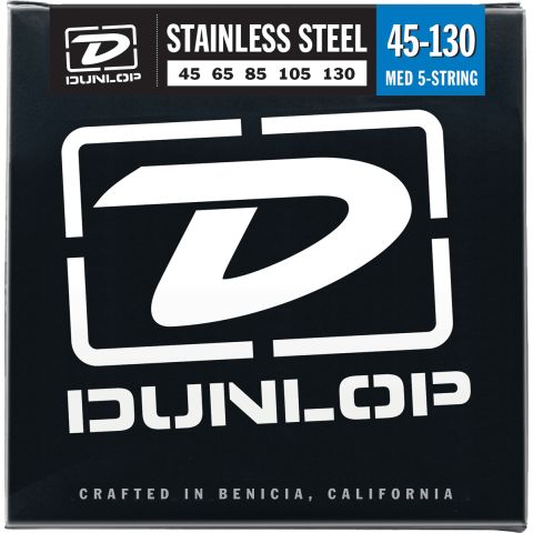 DUNLOP Juego de cuerdas Bajo Acero...