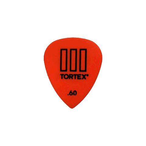 DUNLOP Pack de 12 Púas Tortex III 0,60mm
