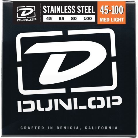 DUNLOP Juego de cuerdas Bajo Acero...