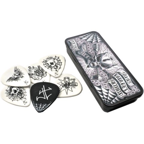 DUNLOP Caja de 6 púas James Hetfield...