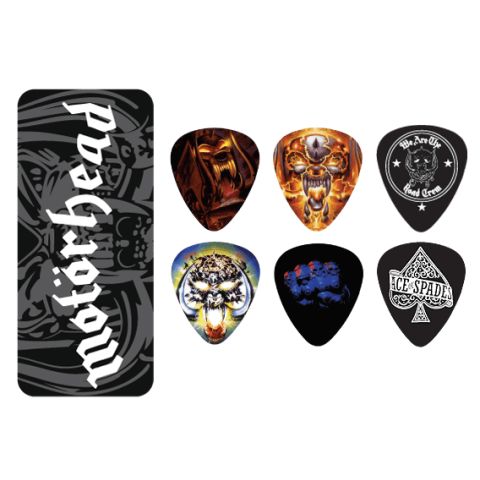 DUNLOP Caja de 6 púas  Motorhead - Album