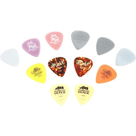 DUNLOP PLAYER'S PACK de 12 púas Light...