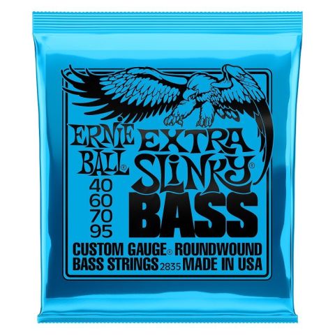 ERNIEBALL Juego de cuerdas Bajo Extra...
