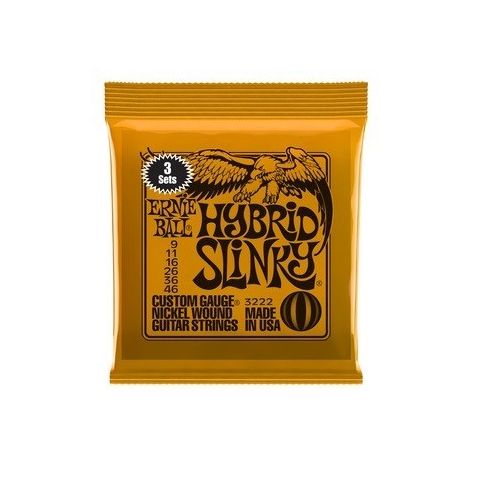 ERNIEBALL Pack 3 Juegos de cuerdas...