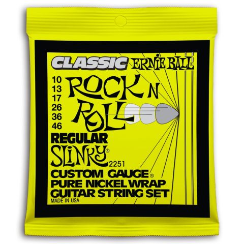 ERNIEBALL Juego de cuerdas Eléctrica...