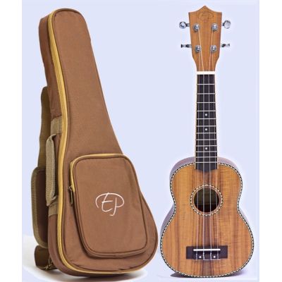 E. Palacios Ukelele Soprano Lacewood + Funda Acolchada